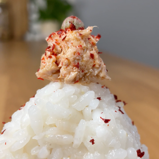 Tuna and Cream Cheese Onigiri